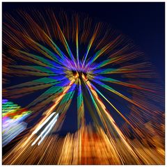Riesenrad Xantener Kirmes - das Feuerwerk ist aber erst am Montag ;-)