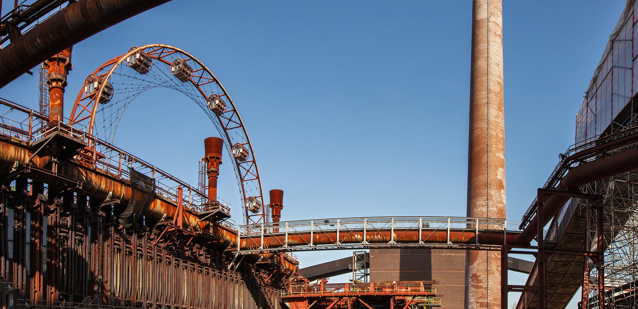 Riesenrad Zeche Zollverein 006