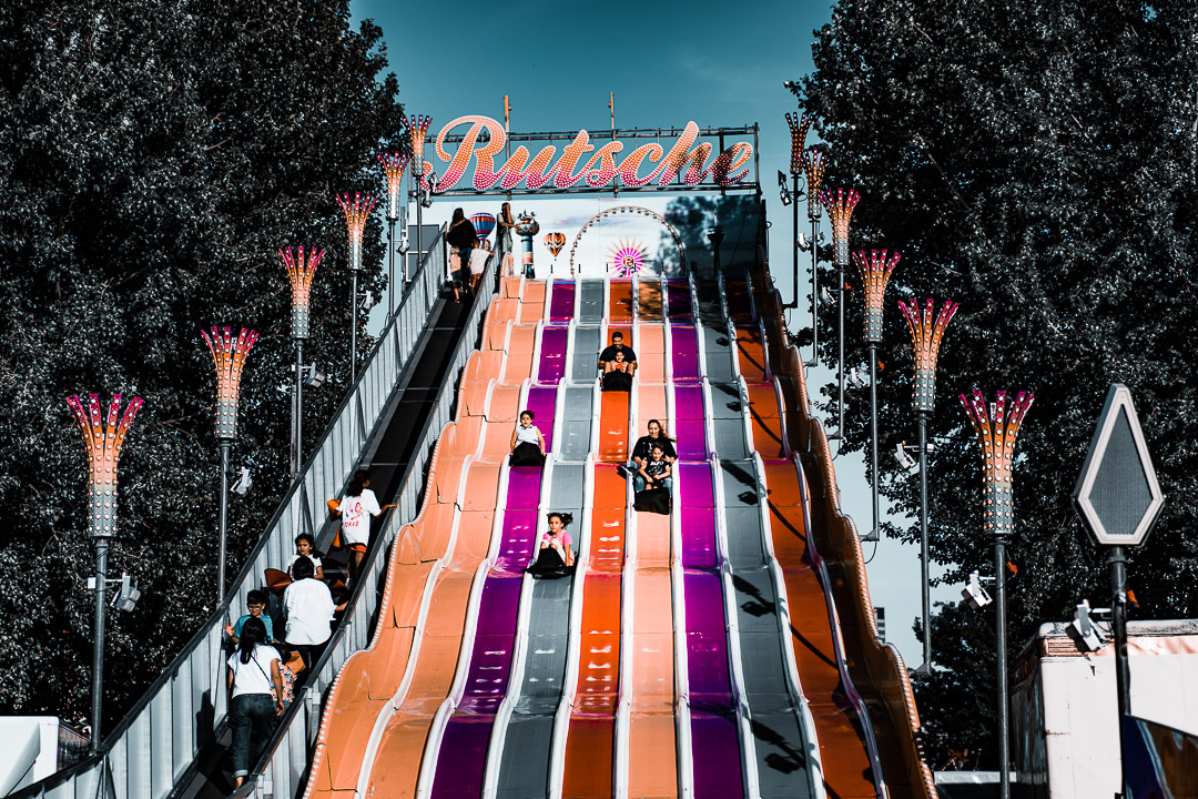 Riesenrutsche - Rheinkirmes