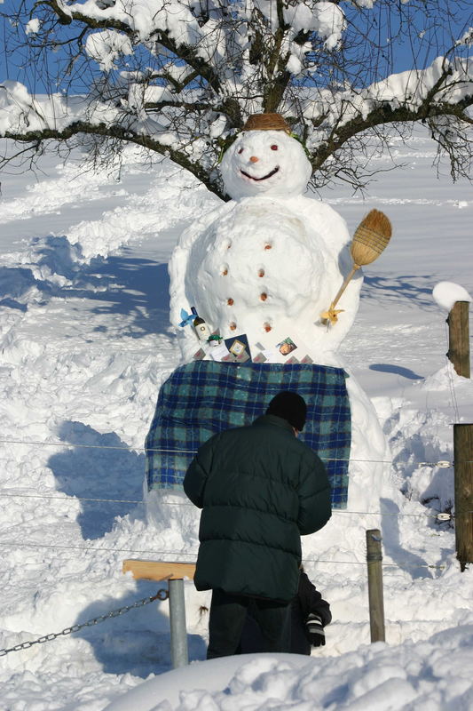 RiesenSchneeMann