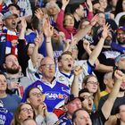 Riesenstimmung in der SAP- Arena Mannheim