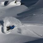 Rieser Reini, Layback im Powder