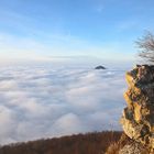 Riesiges Nebelmeer verzaubert die Schwäbische Alb