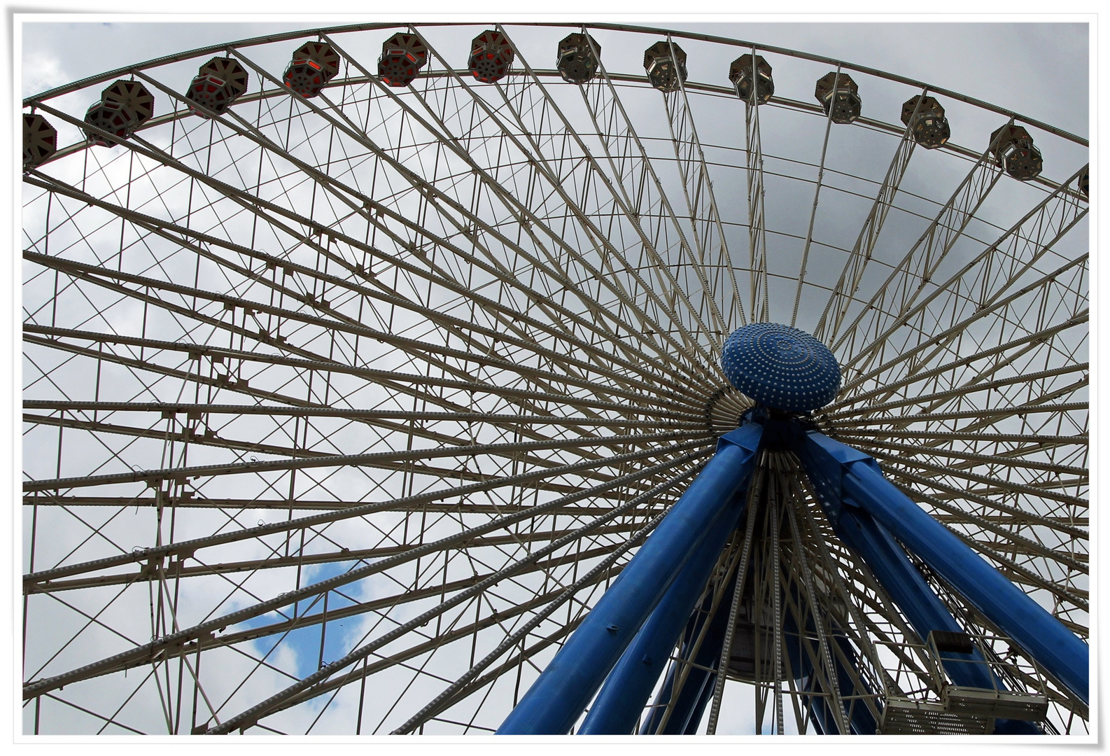 riesiges Riesenrad