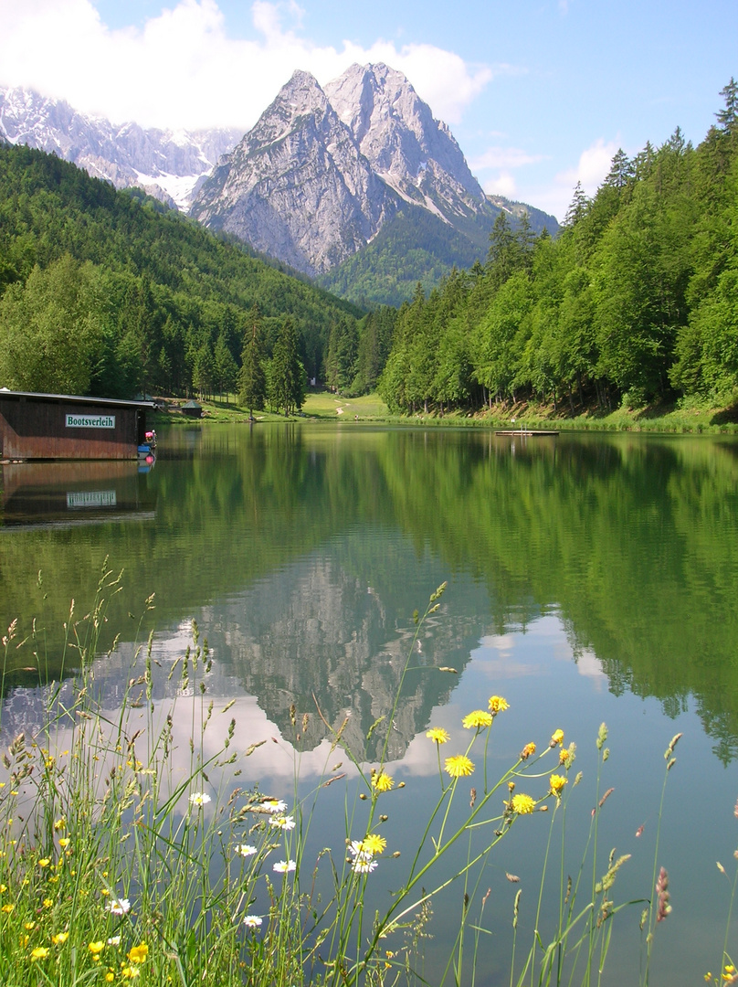 Riessersee bei Garmisch-Partenkirchen