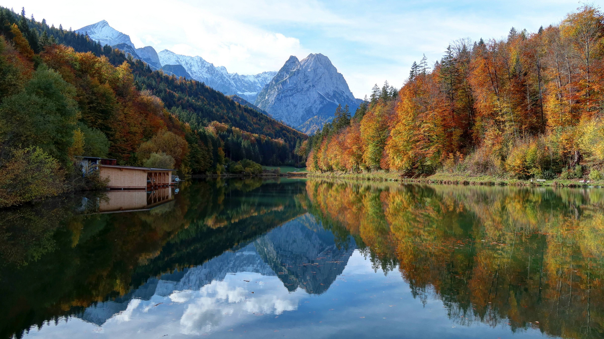 Rießersee im Herbst 2023