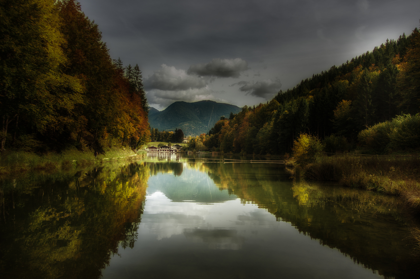 Rießersee im Herbst