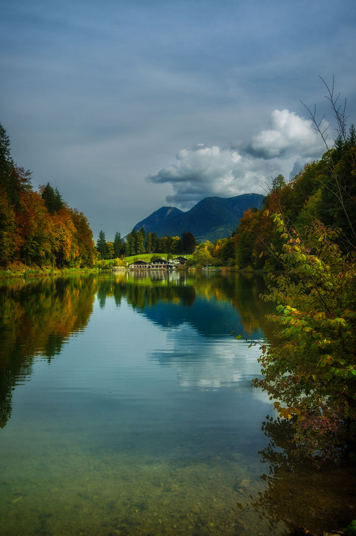 ....Riessersee in Herbstfarben...