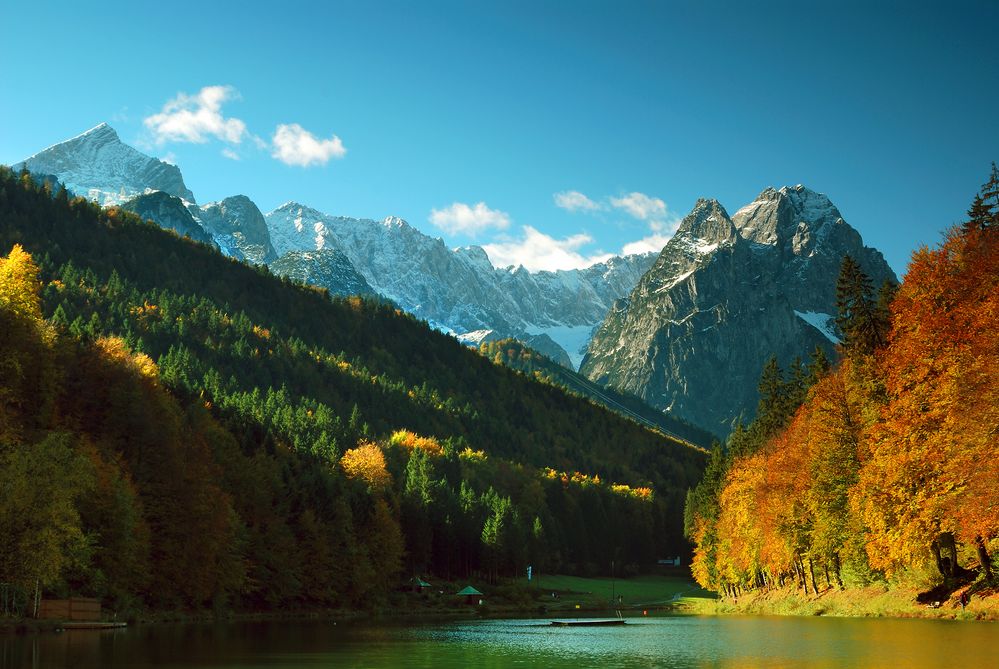 Riessersee und Wetterstein