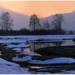 Rietlandschaft als Kalenderblatt