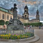 Rietschel-Denkmal - Brühlsche Terasse in Dresden