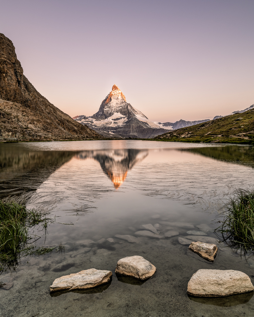 Riffelsee and the Matterhorn