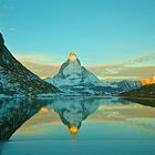 Riffelsee bei Sonnenaufgang