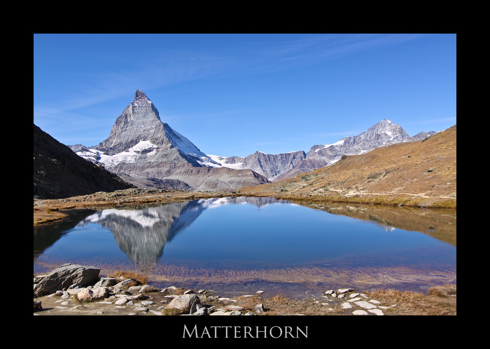 Rifflsee mit Matterhorn