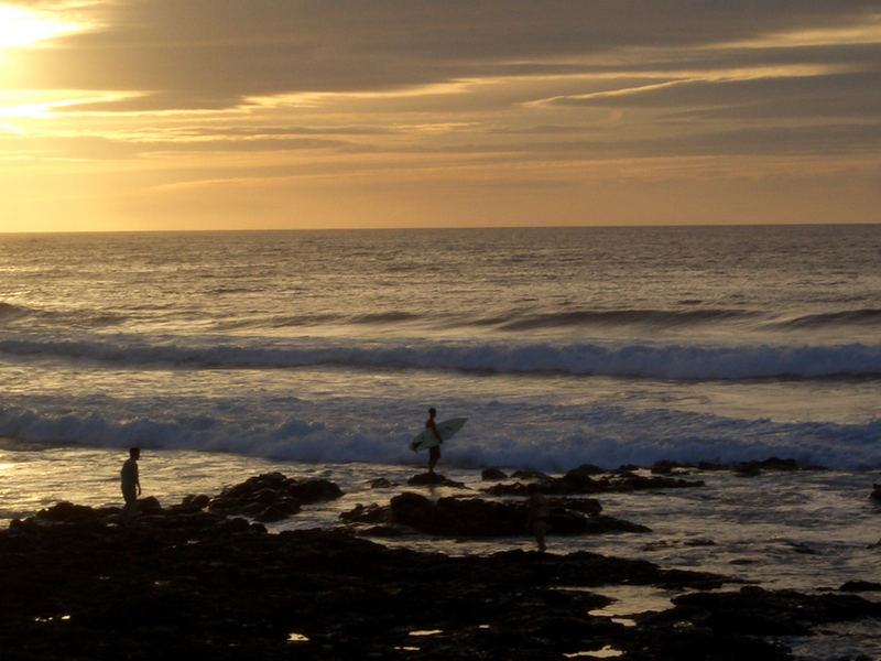 Riffsurfen in Lanzarote