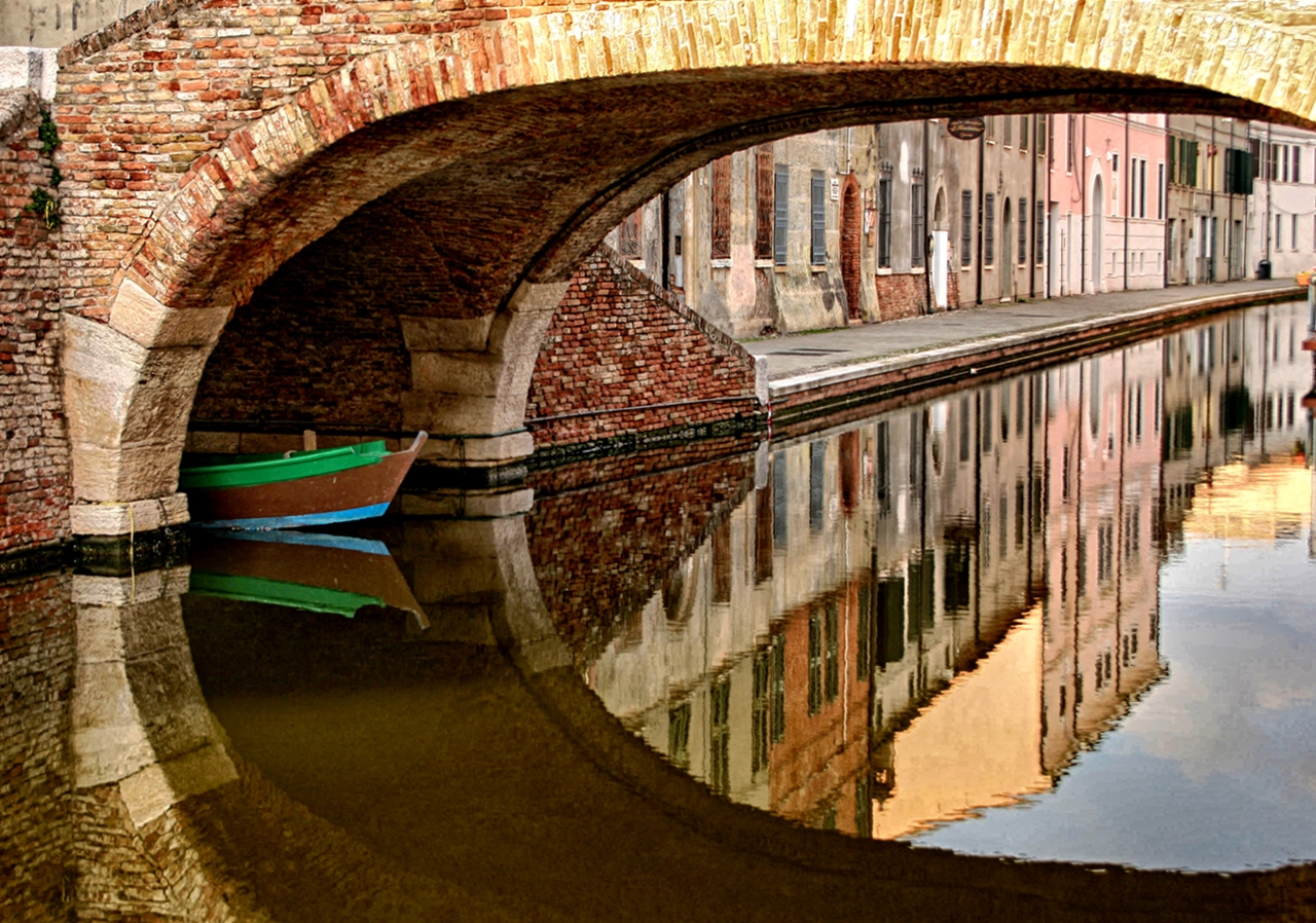 Riflessi a Comacchio