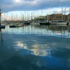 Riflessi al porto di Palermo