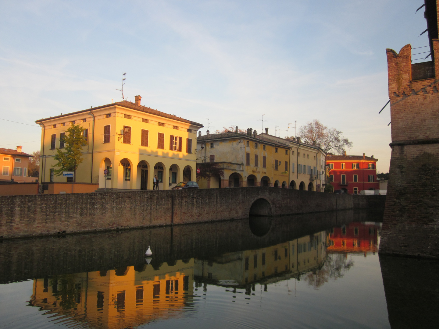 Riflessi al tramonto