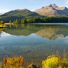 riflessi nei laghi dell'Engadina