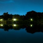 riflessi sul lago