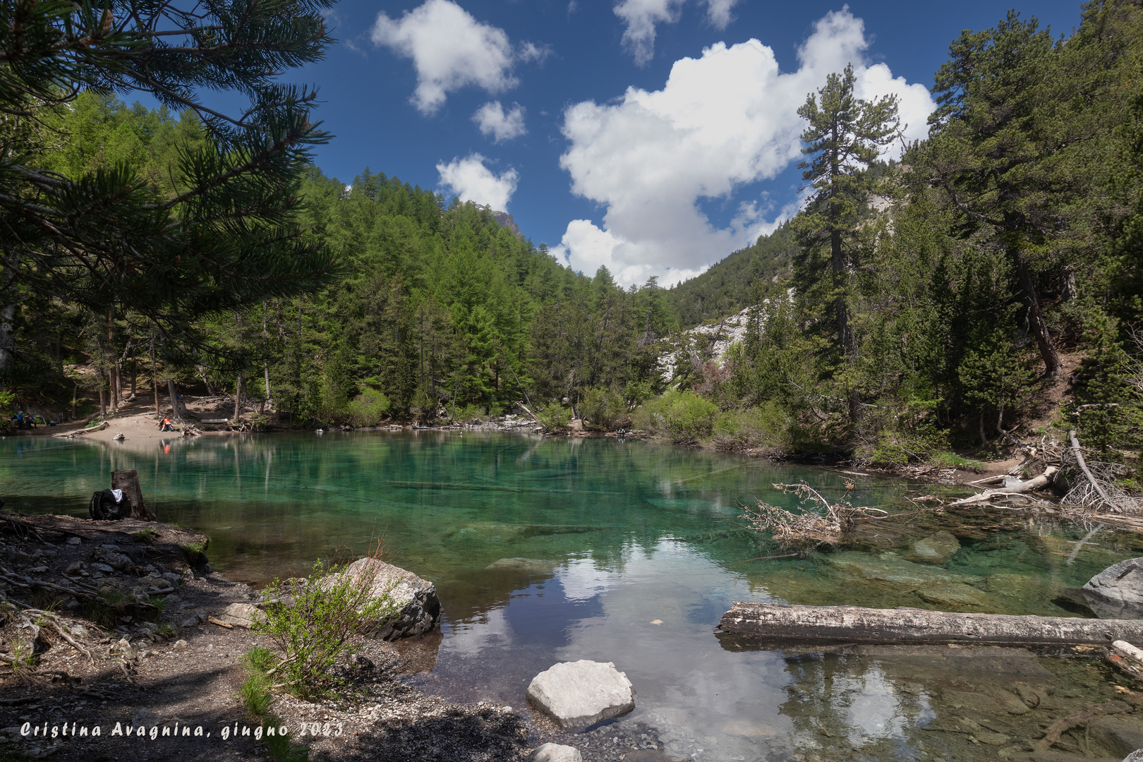 Riflessi sul Lago Verde