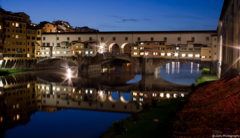 Riflessi sul Ponte Vecchio