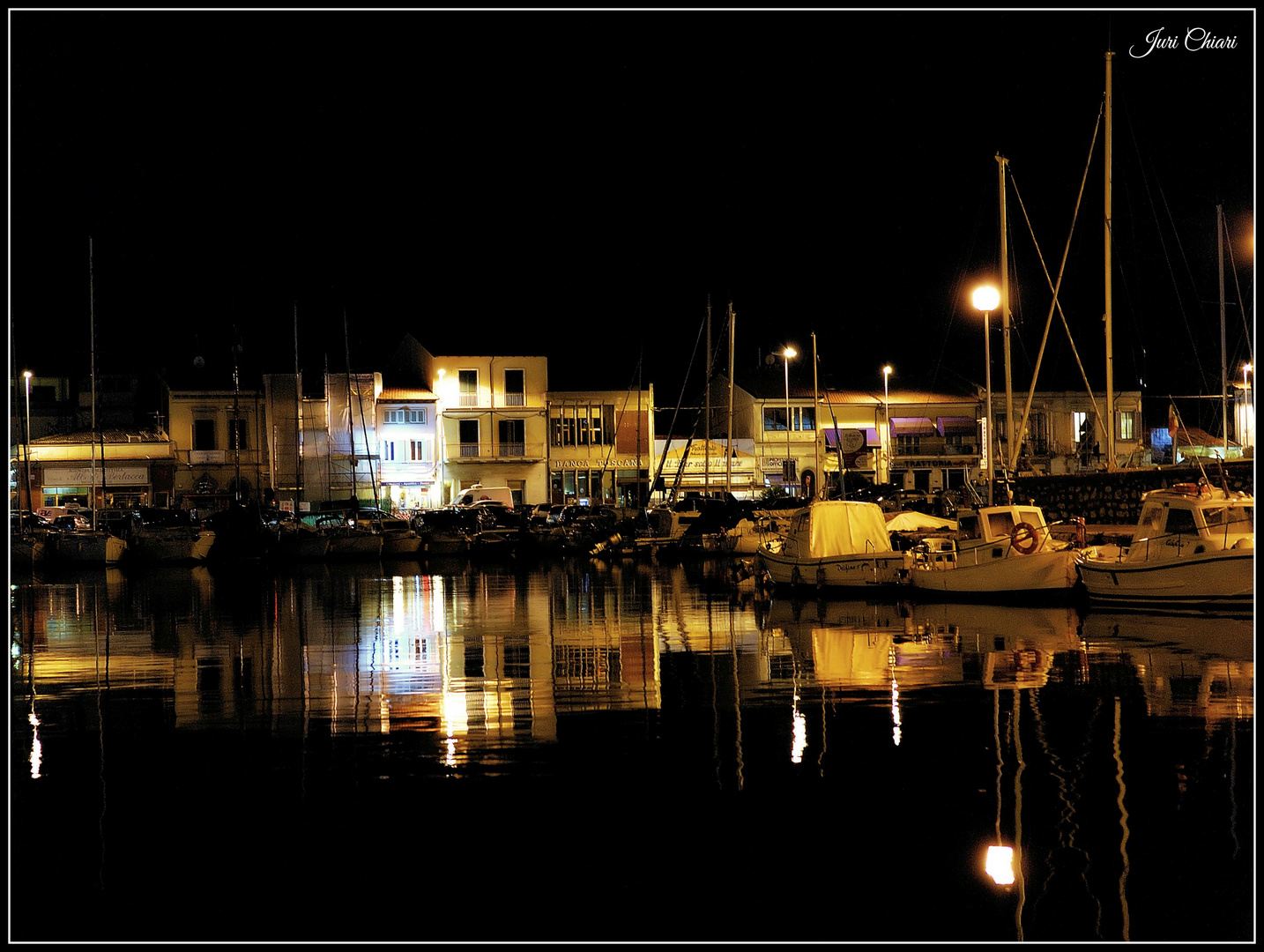 riflessi sul porto