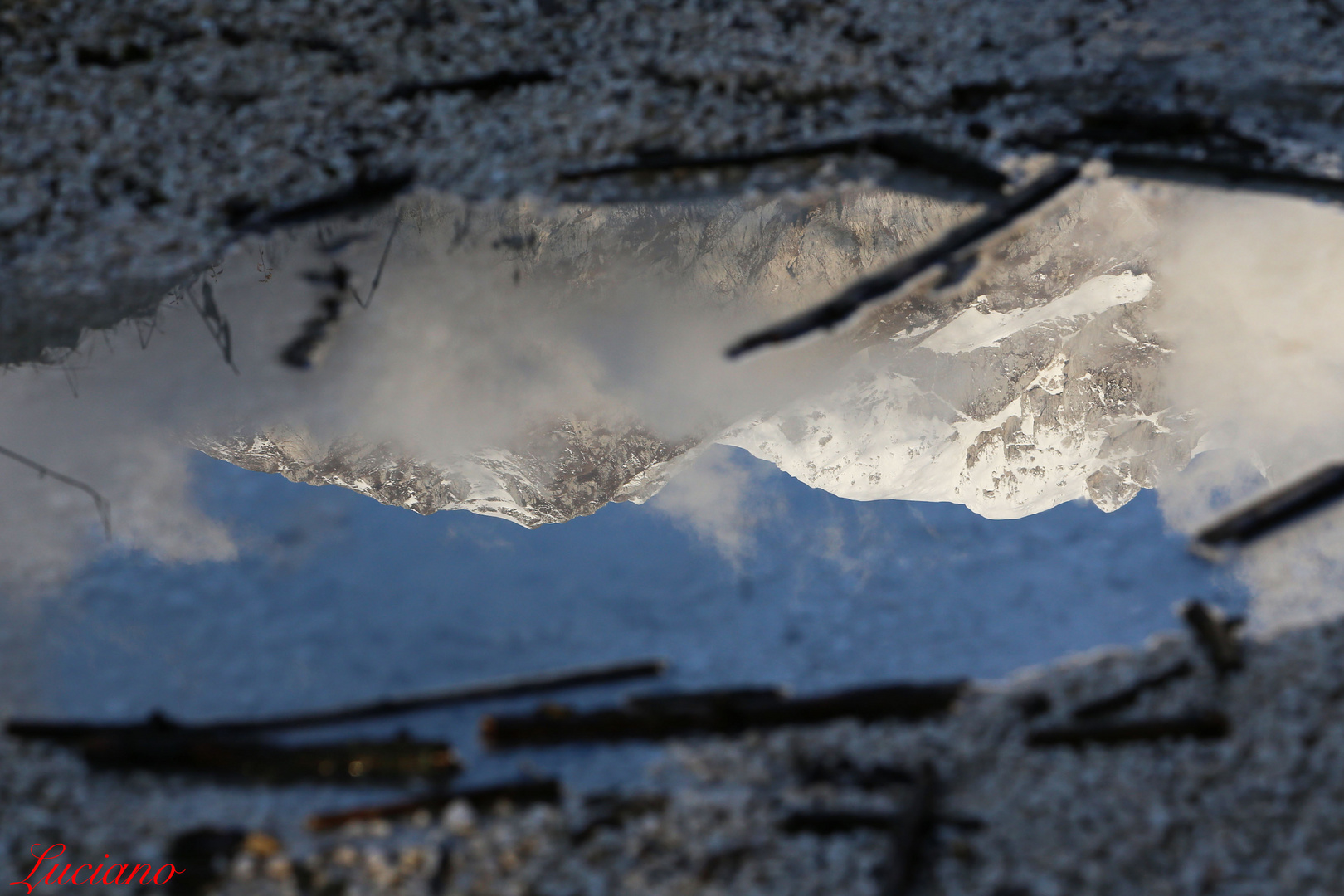 riflesso monte Dolada