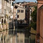 Riflesso mura antiche di Treviso