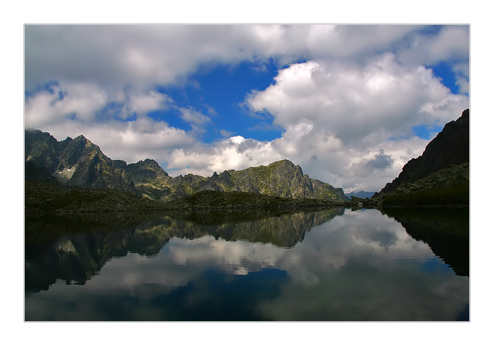 °Riflesso nel lago alpino°