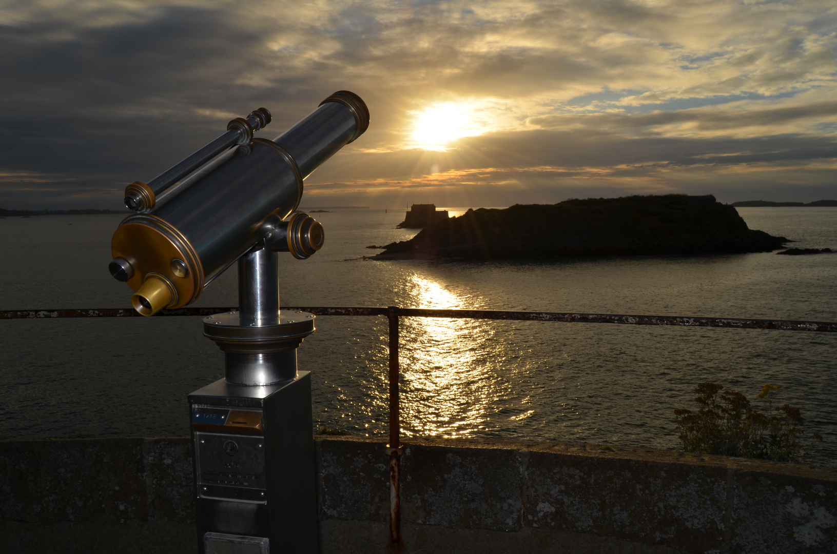 Riflesso nel tramonto