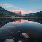 Riflesso sul lago di Pietranzoni