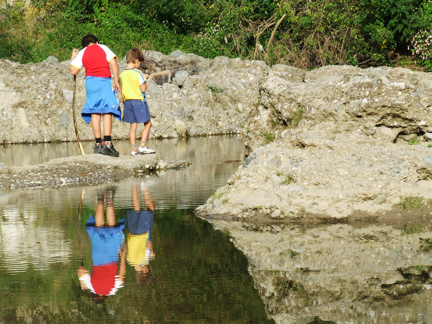 Riflettendo... insieme, sul fiume Serio