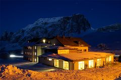 Rifugio Passo Sella @ night