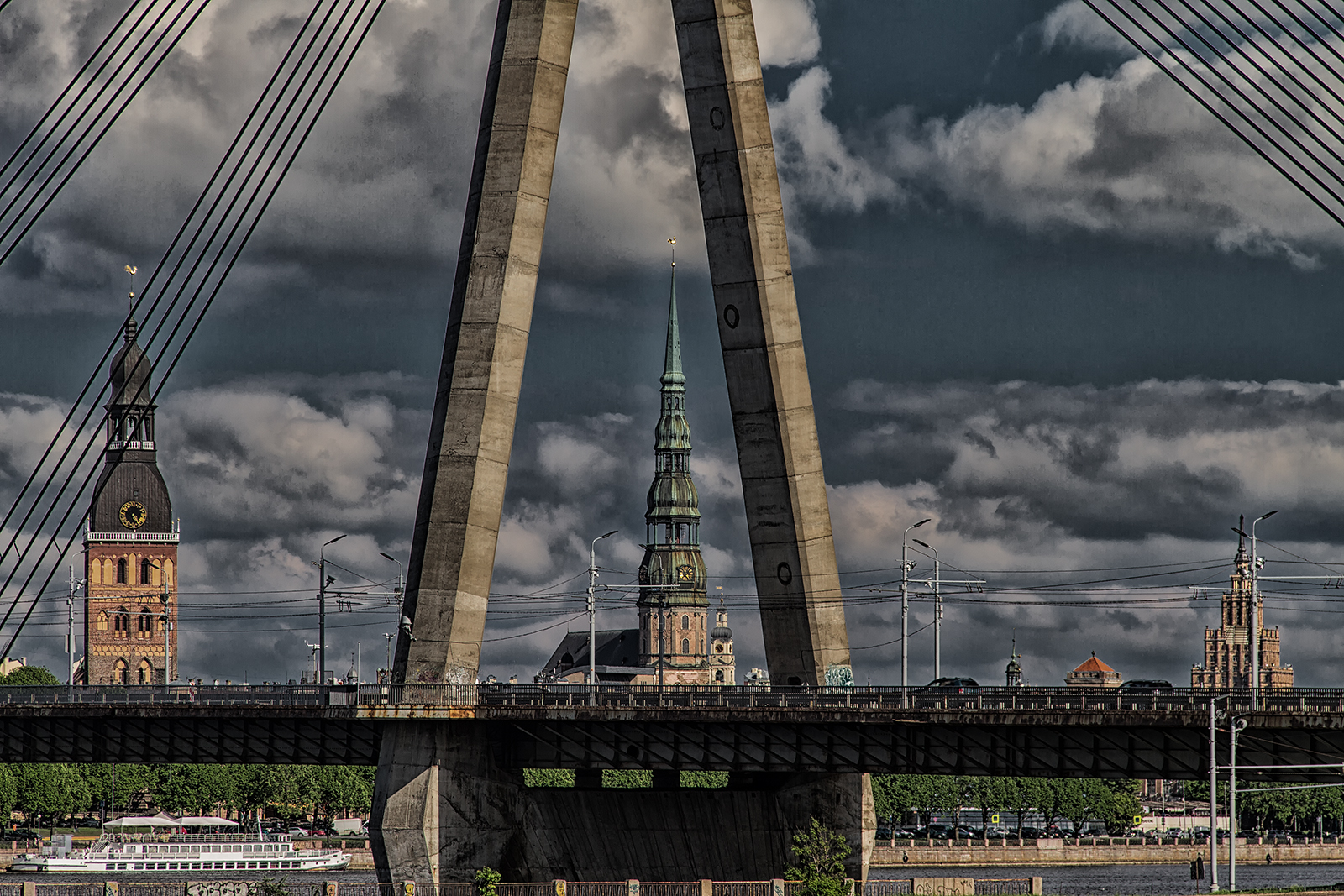 Riga Cable Bridge