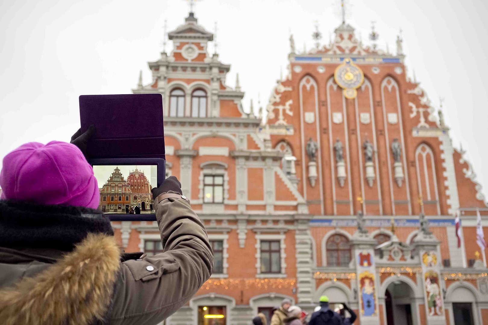 Riga. Casa delle teste nere