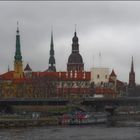 Riga im Regen