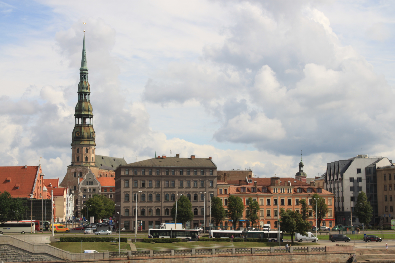 Riga ist die Hauptstadt Lettlands mit 703.581 Einwohnern