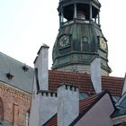 Riga roofs.