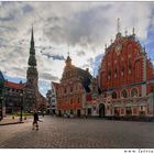 Riga , Schwarzhäupterhaus (Melngalvju nams)