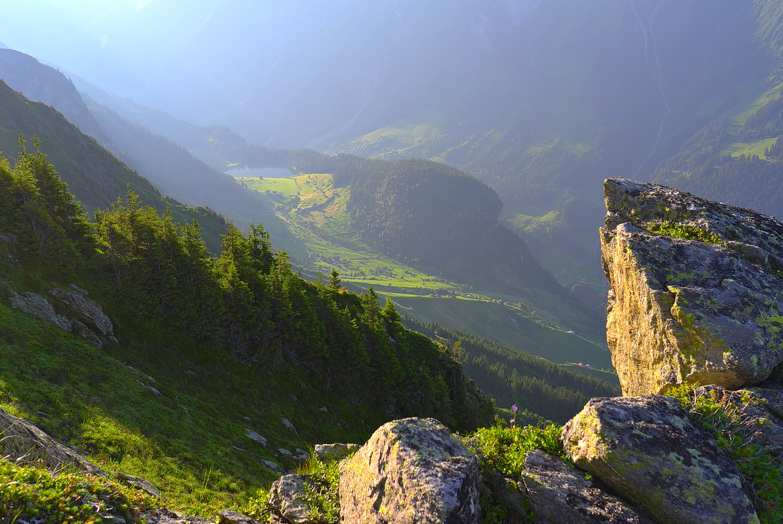 Rigg , blick auf Golzern