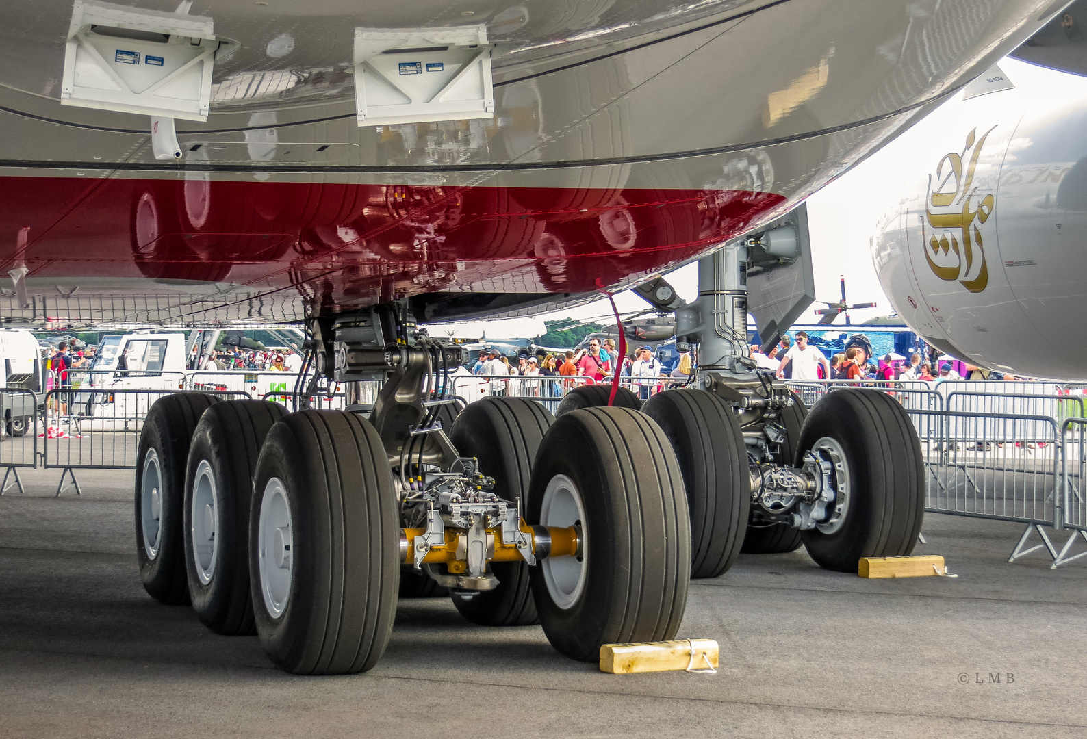 Right body- and wing gear