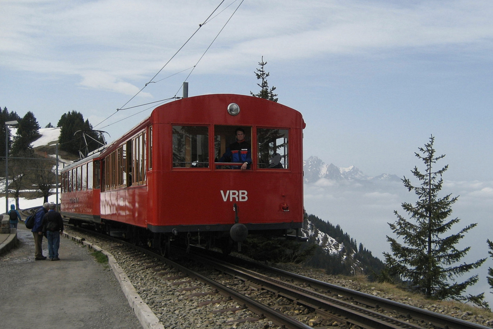 Rigi Bahnen Schweiz 1. Mai 2013