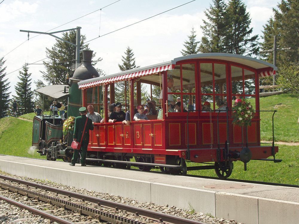 Rigi-Dampflok Nr. 7