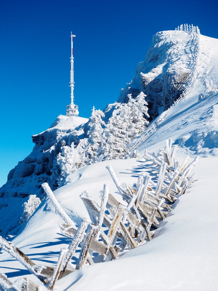 Rigi Kulm im Winter