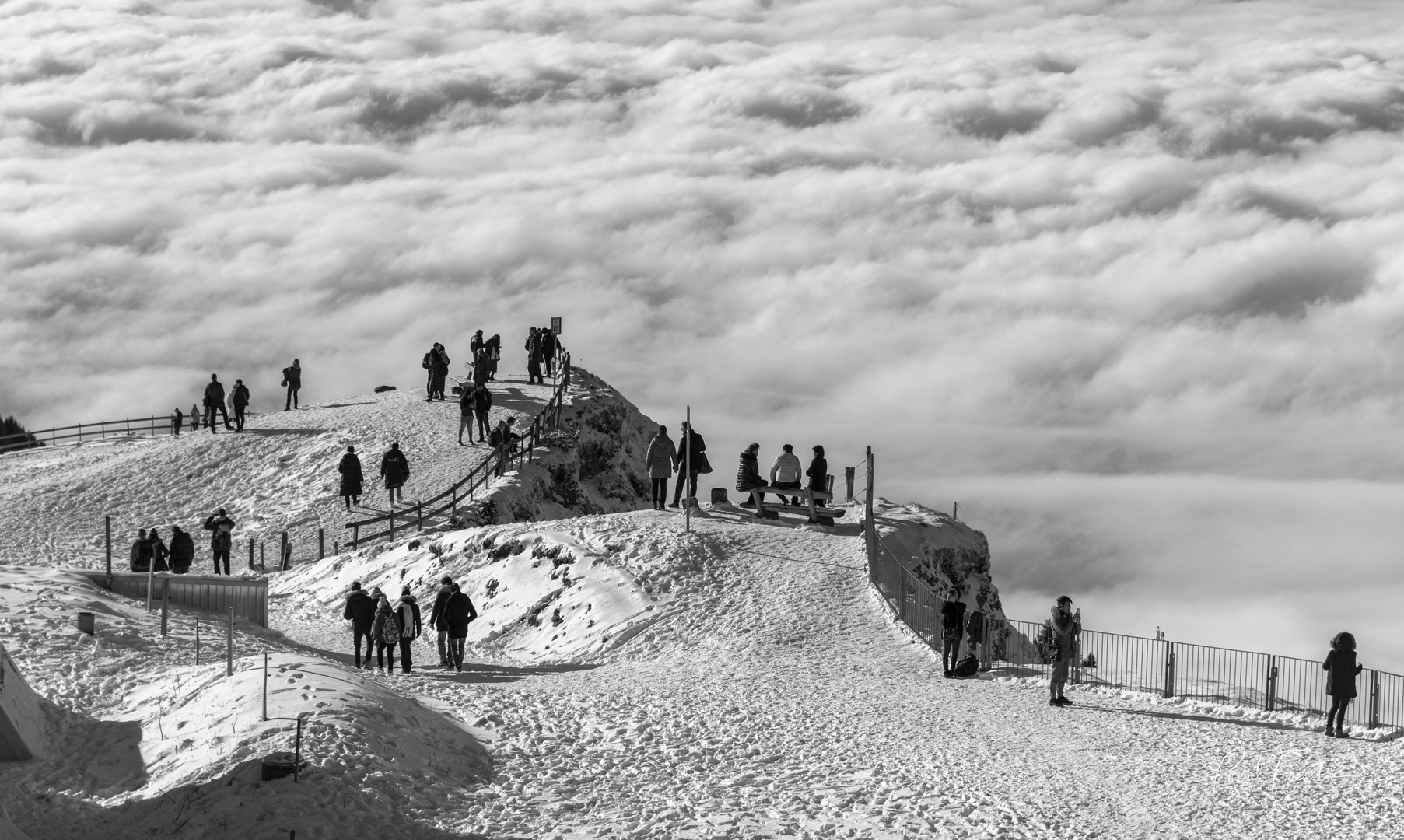 Rigi - Schweiz - über dem Nebelmeer