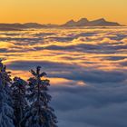 Rigi und Pilatus - Blick vom Tanzboden