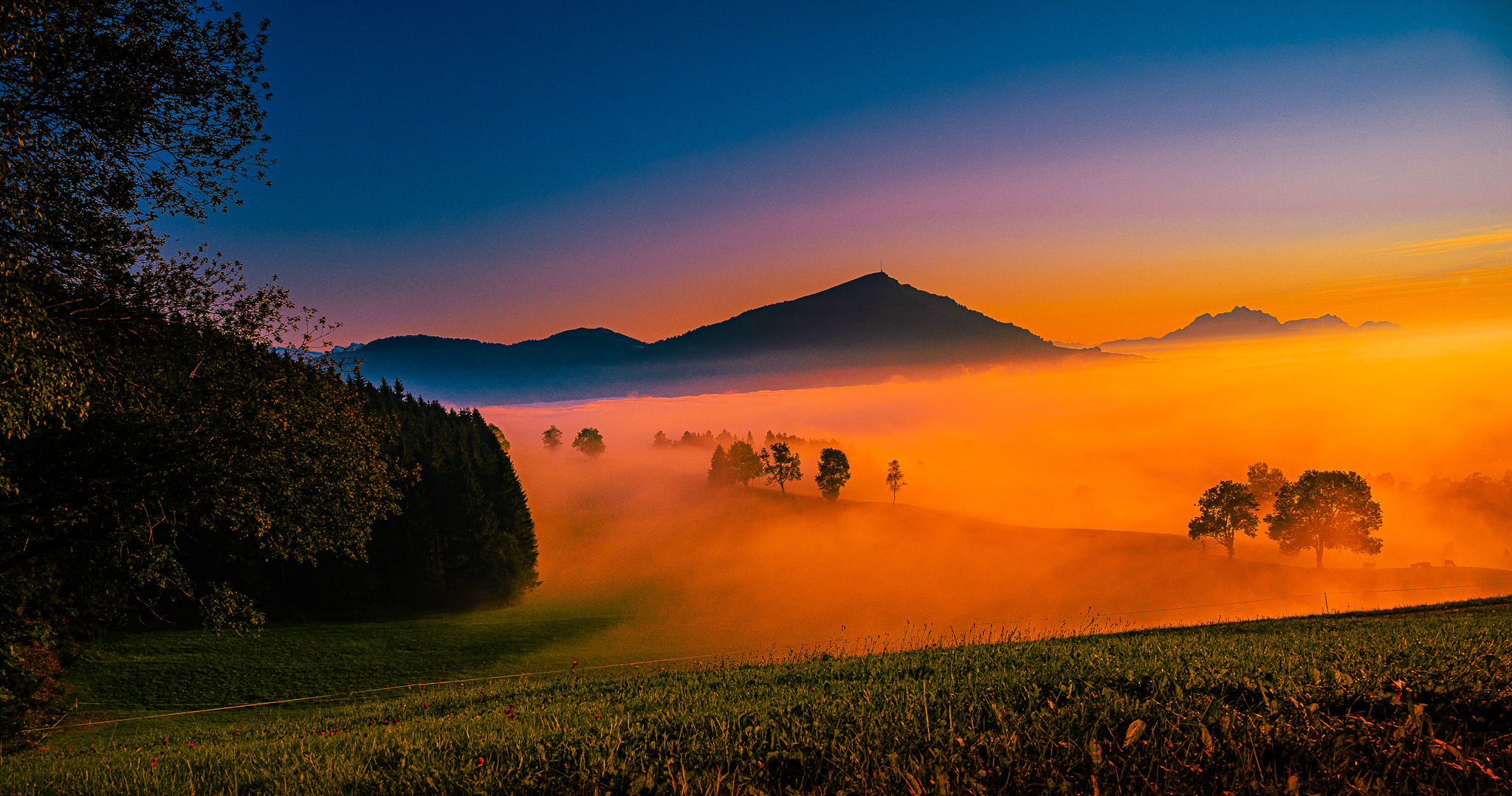 Rigi von Zugerberg