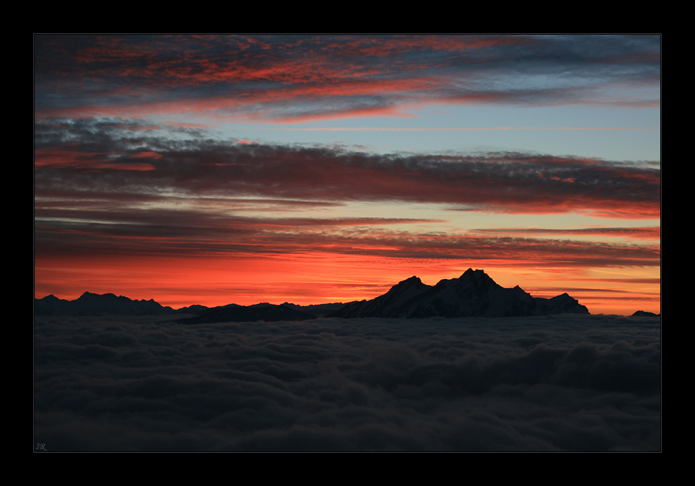 Rigiblick auf Pilatus