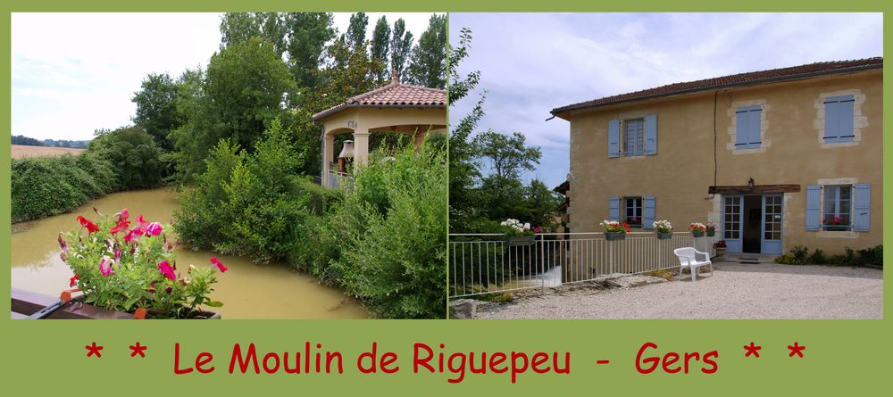 Riguepeu (Gers) - Le Moulin - Die Mühle